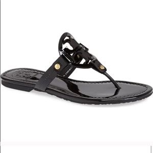 Black Miller Sandals